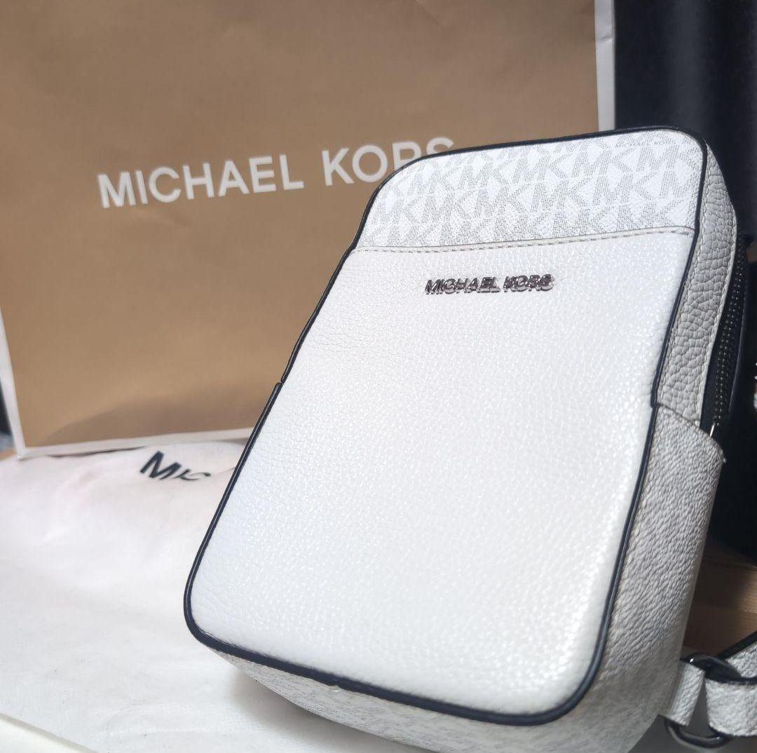 MICHAEL KORS ショルダーバッグ ホワイト/シルバー