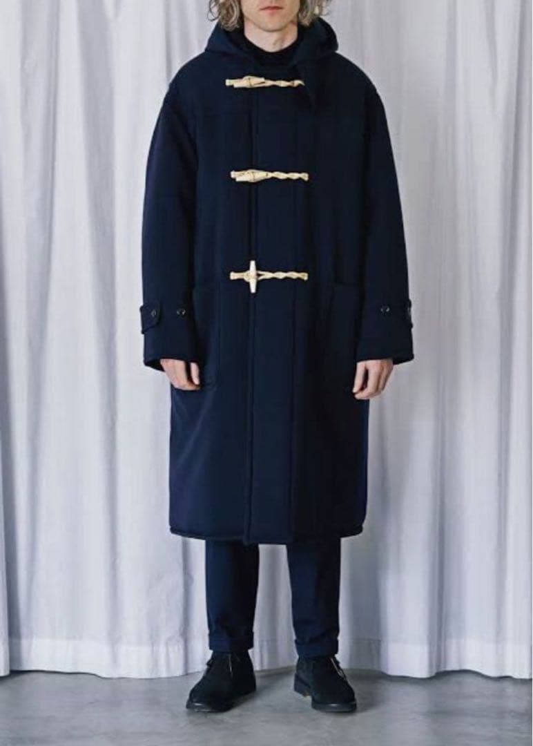COMOLI コモリ ウール中綿ダッフルコート size1