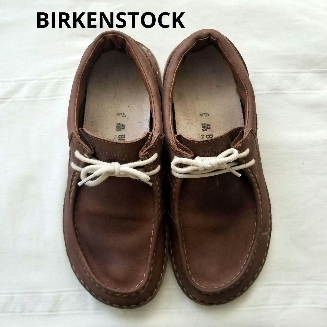 メンズ◎BIRKENSTOCK ビルケンシュトック　モカシンブラウン　43