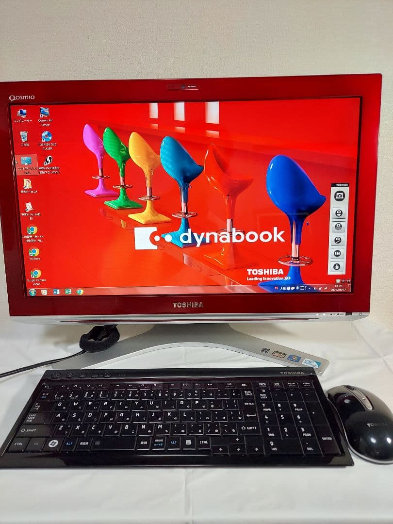 ★東芝dynabook【美品】21.5型　液晶一体型 ◎純正KEYボード＆マウス