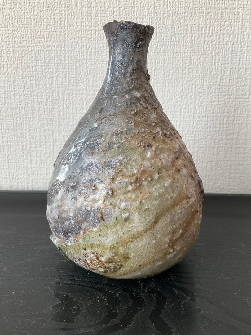 信楽焼　古谷和也　信楽窯変徳利　窯変　徳利