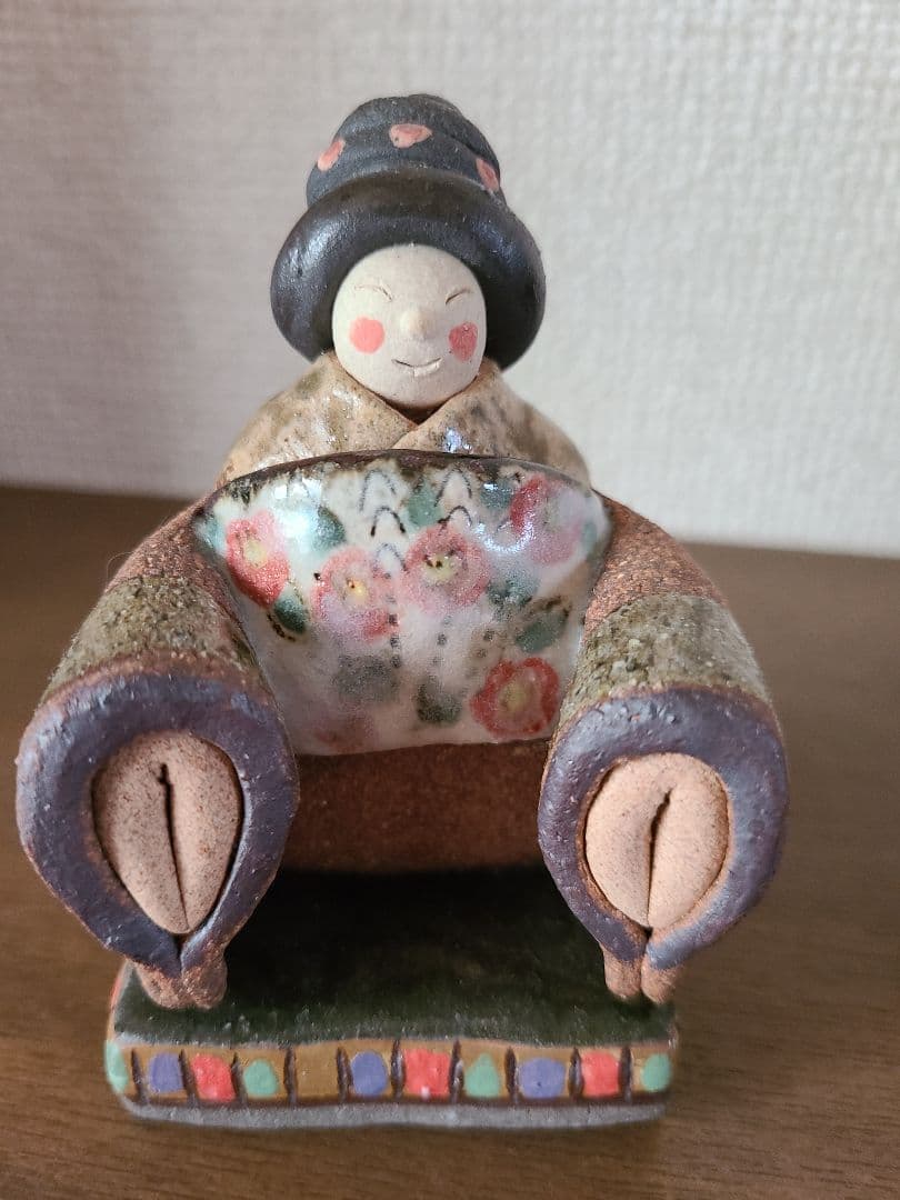 「リーママ様 おまとめ専用」陶器製 雛人形 (笠間焼) 美品！