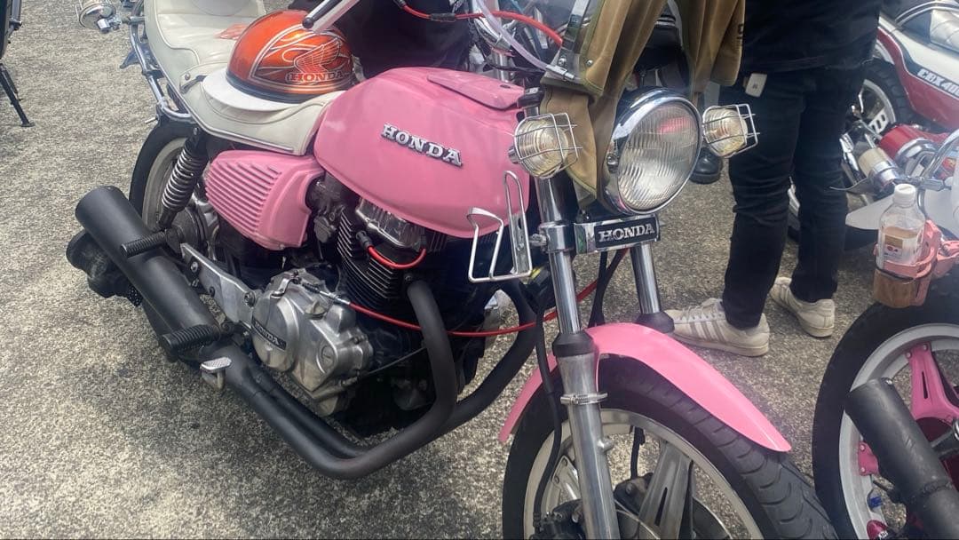 cb400t cb250t ホーク2 角タンク外装一式