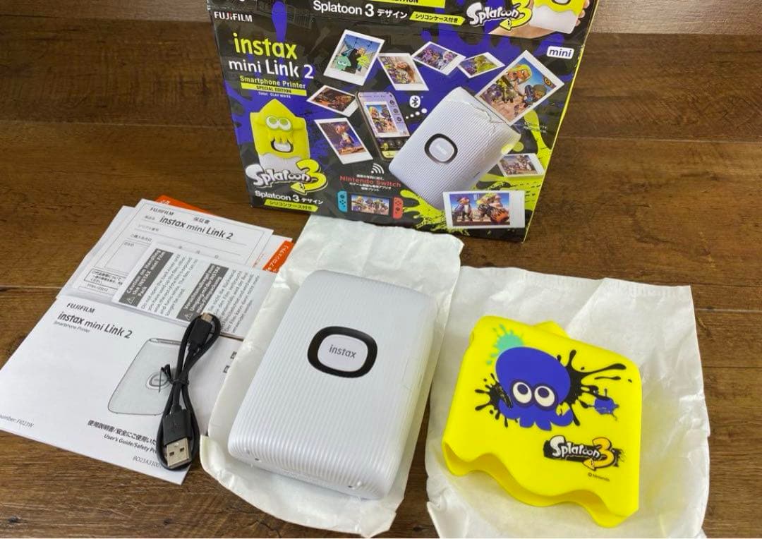 FUJIFILM instax スプラトゥーン　スマホプリンター　チェキ