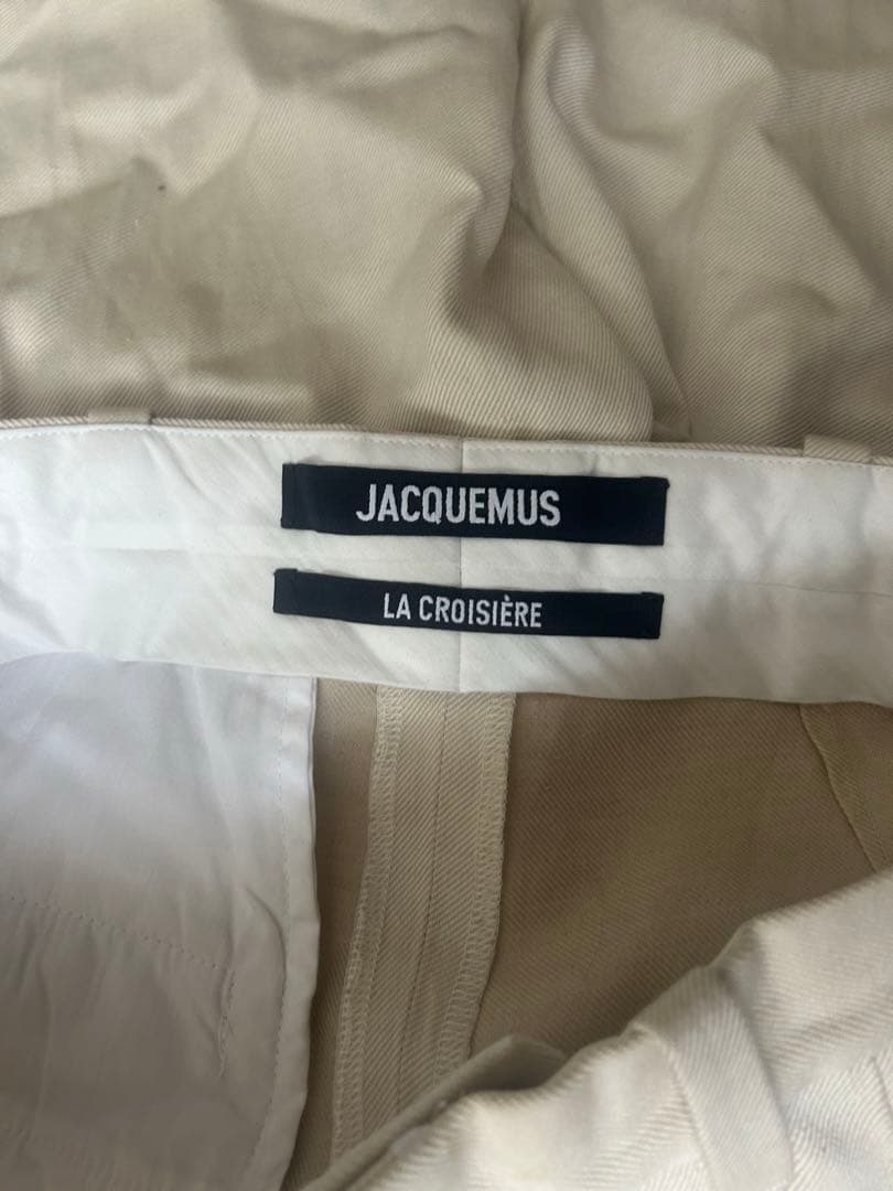 JACQUEMUS ベージュ Fernando Pants 46 スラックス