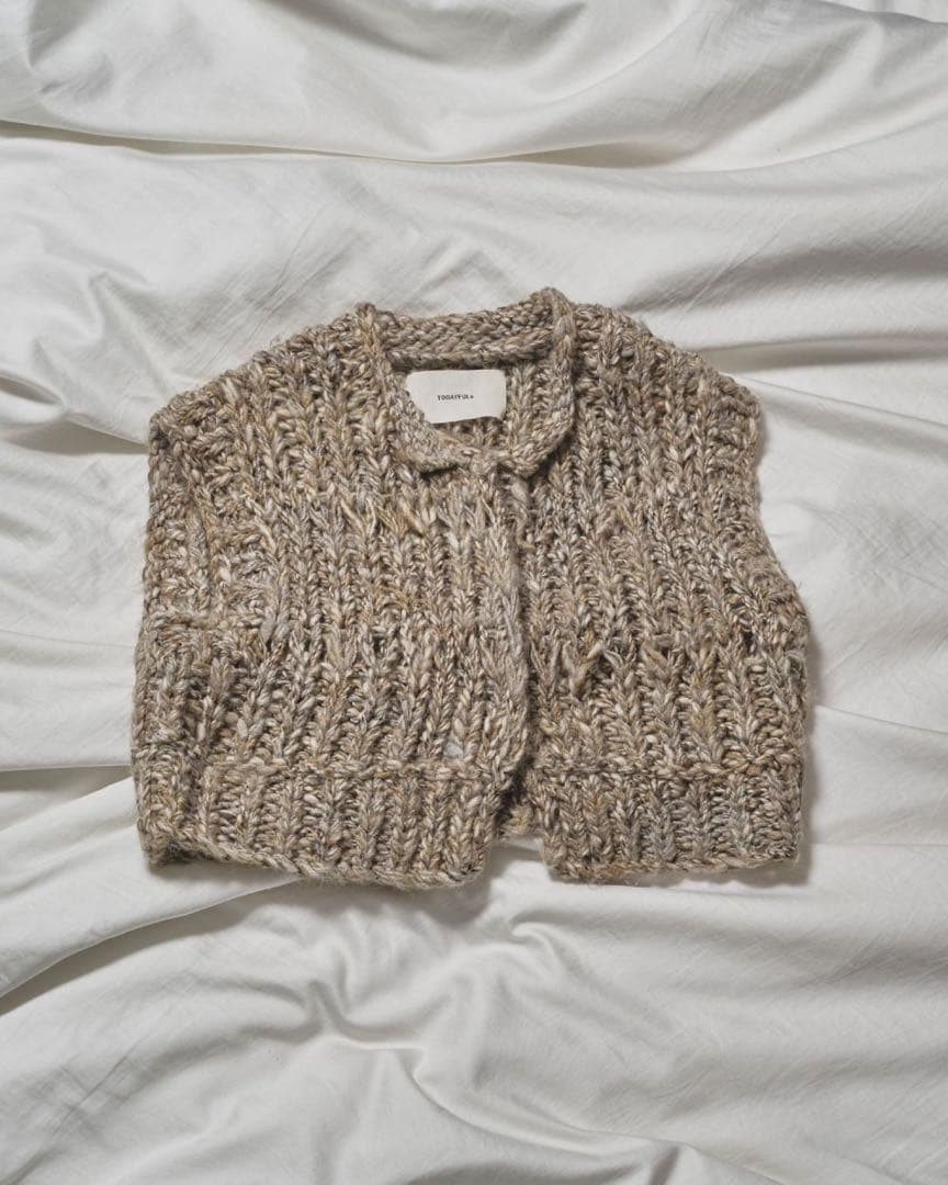 【今期】TODAYFUL ハンドニットベスト 【新品】