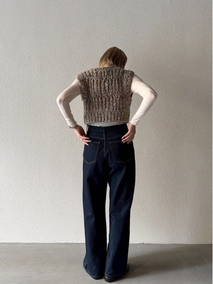 【今期】TODAYFUL ハンドニットベスト 【新品】