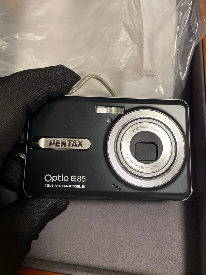 PENTAX Optio E85 12.1メガピクセル【ほぼ未使用　 １回のみ】