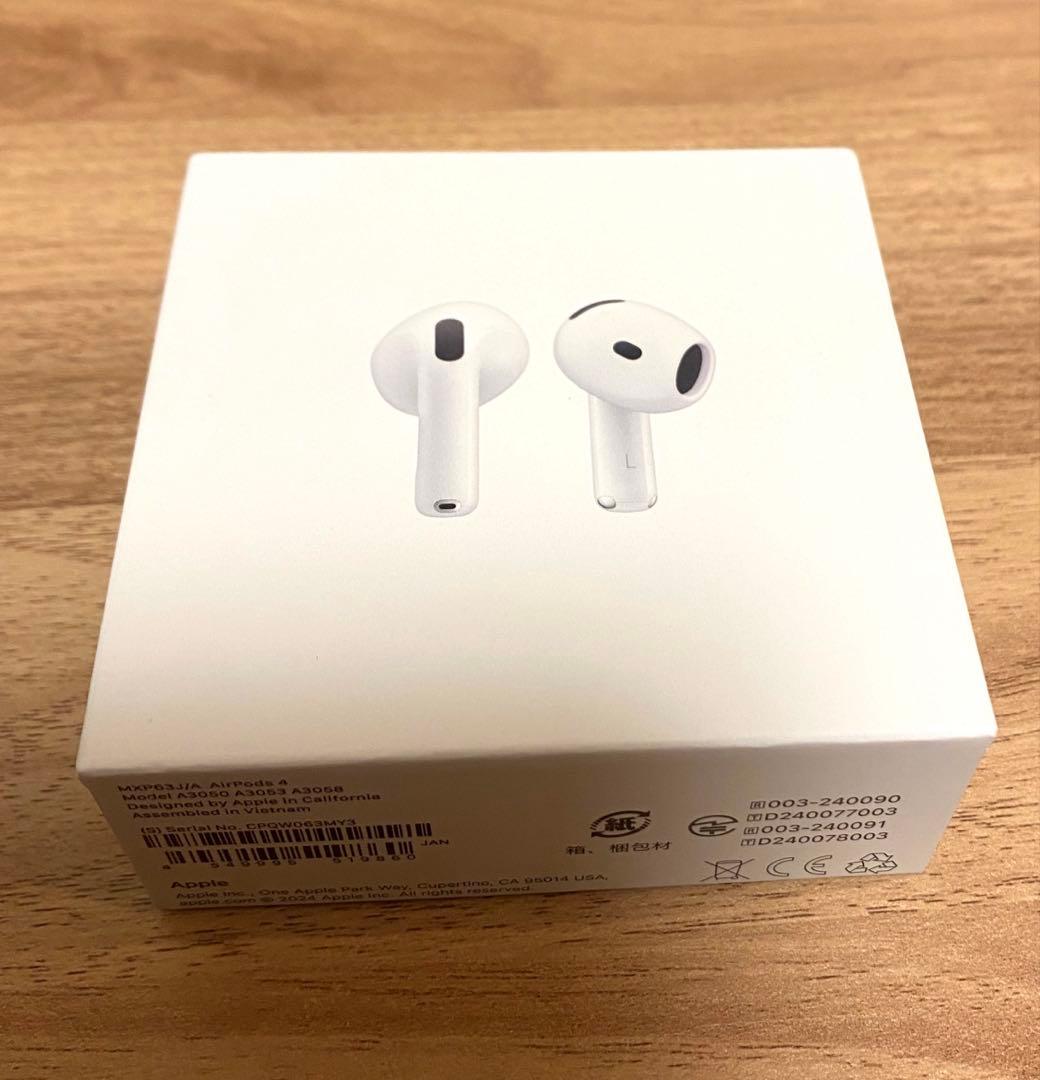 【未使用・未開封】Apple：Air Pods 4