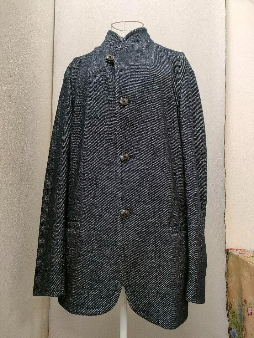 アルマーニコレッツォーニ　ネイビー　ジャケット