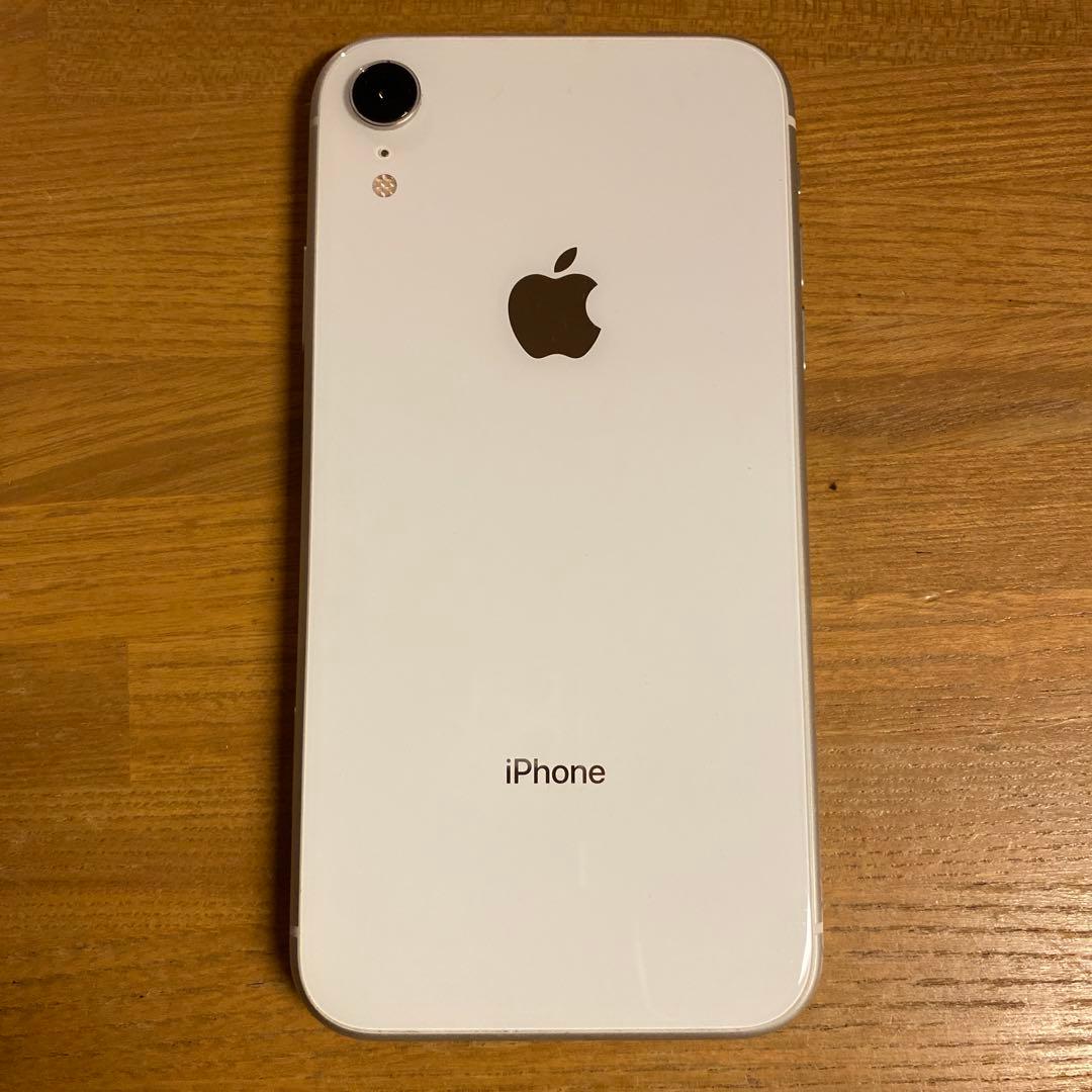 iPhoneXR/128GB/白