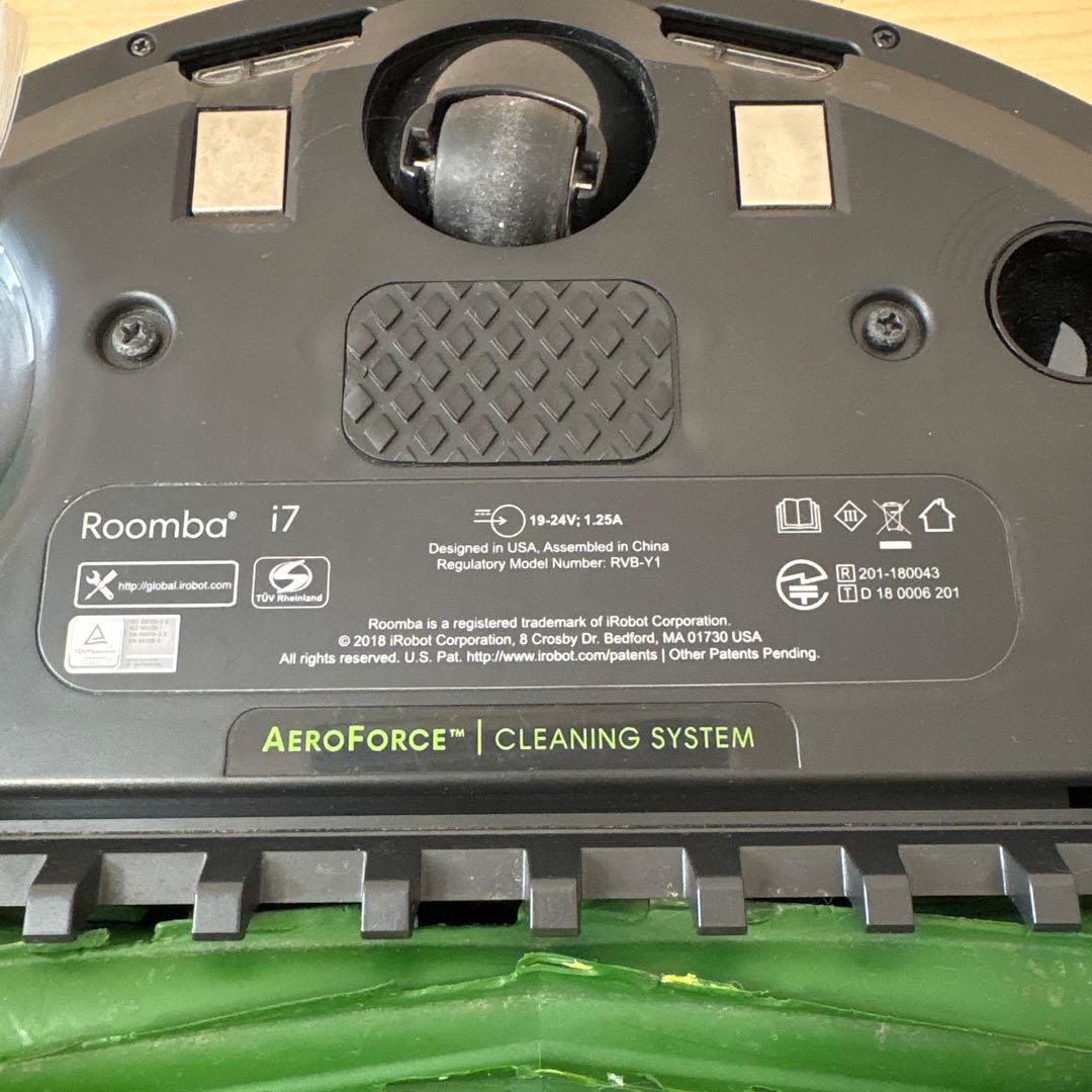 iRobot ルンバi7+（Roomba i7+）本体　クリーンベース　初期化済