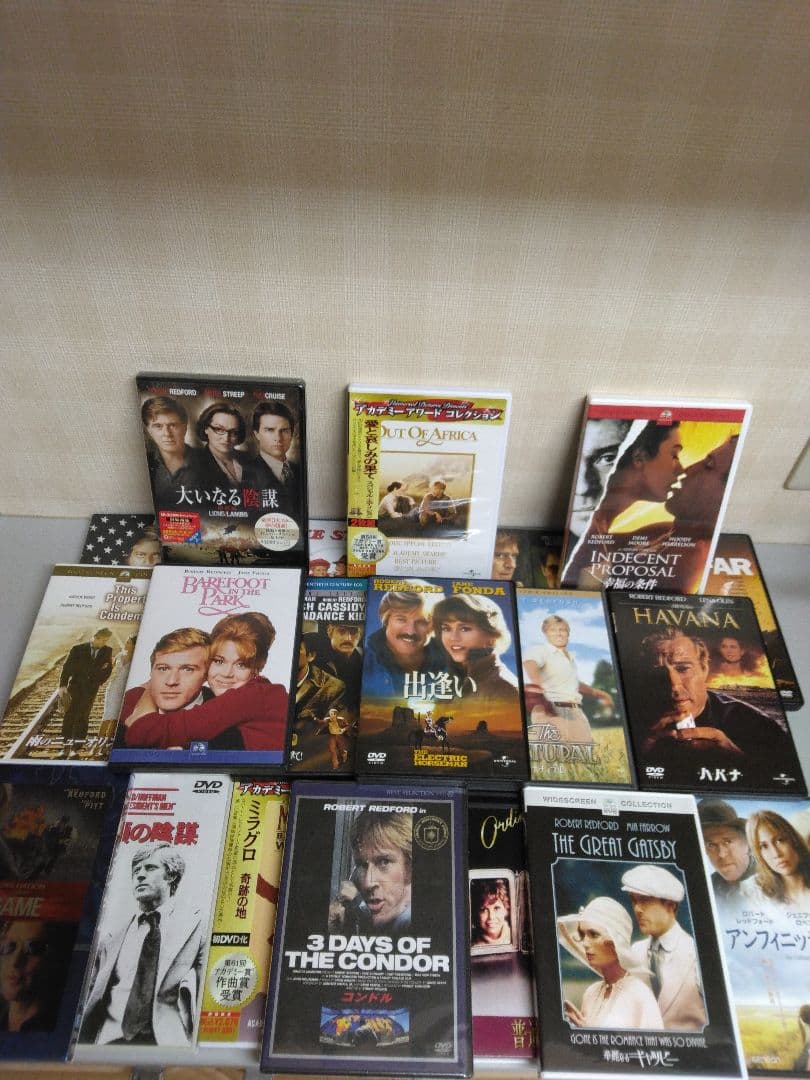 追悼ロバート・レッドフォード　新品未開封品他DVD21巻セット