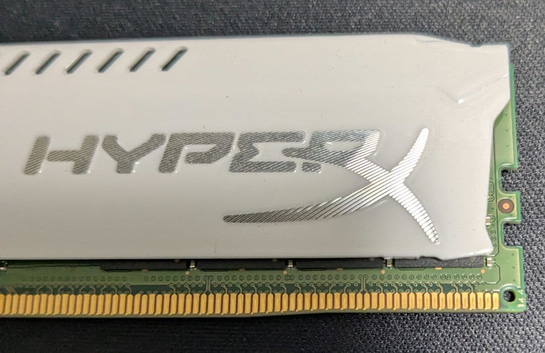 HyperX FURY DDR5メモリー ホワイト 16GB ジャンク