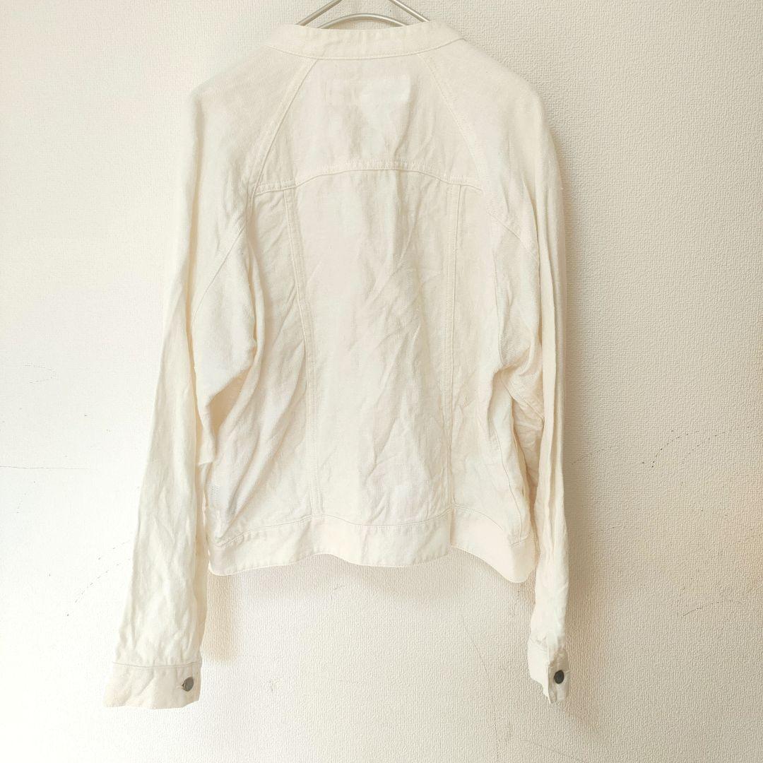 スースースー　リネン　デニムジャケット　40 Lサイズ　完売品　希少