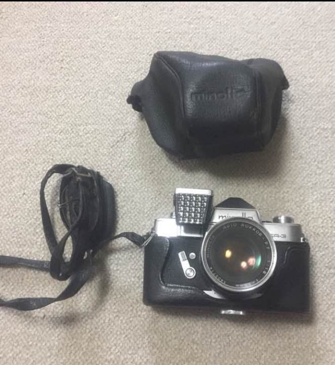 骨董品  MINOLTA  一眼レフカメラ SR3