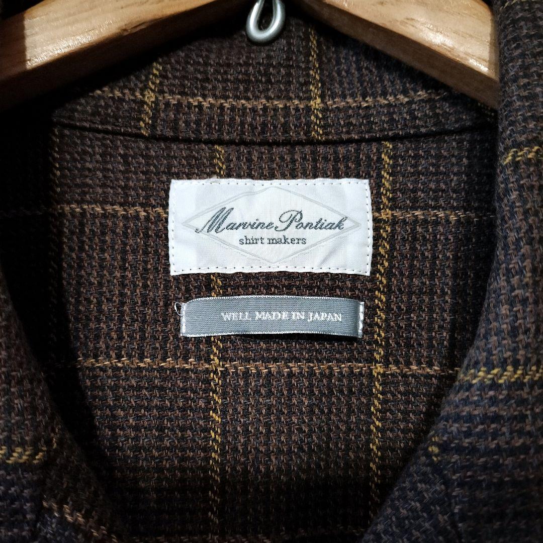 ジャケット・アウター Marvine Pontiak shirt makers DRIZZLER SH