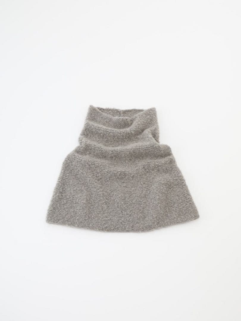 小物 evameva alpaca wool snood grege 2025AW