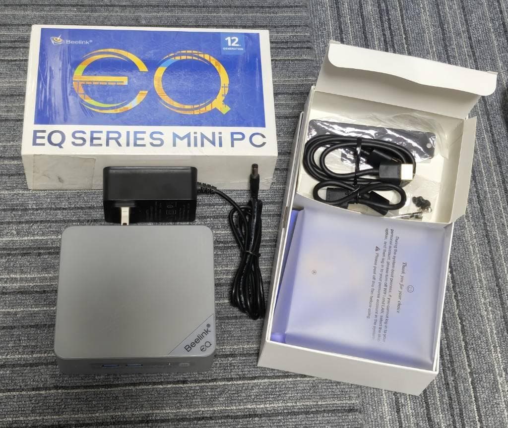 Beelink EQ ミニPC Windows 11 Pro DDR5 16GB
