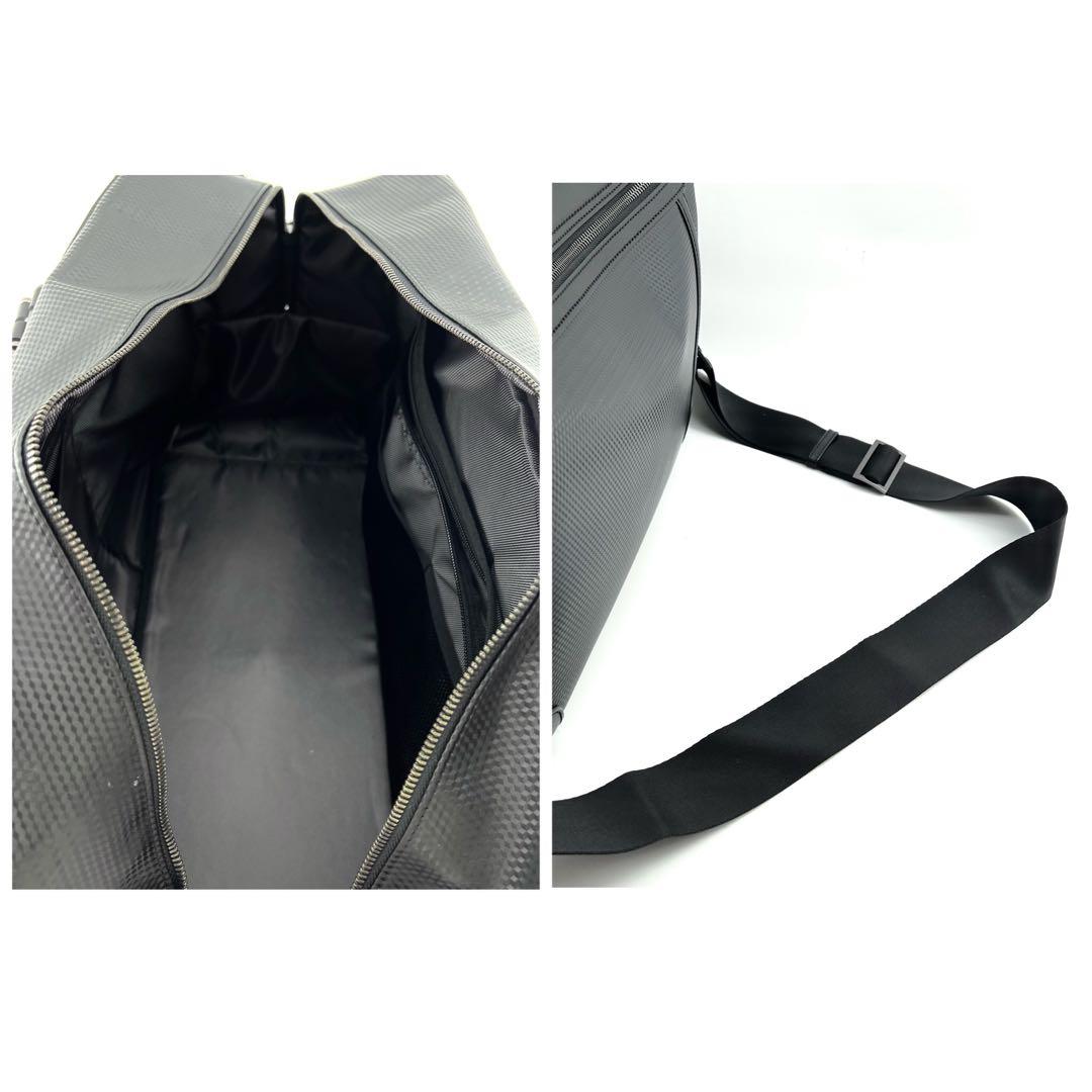 極美品　LEXUS　ボストンバック　2way　斜め掛け　カーボン　旅行鞄　ゴルフ