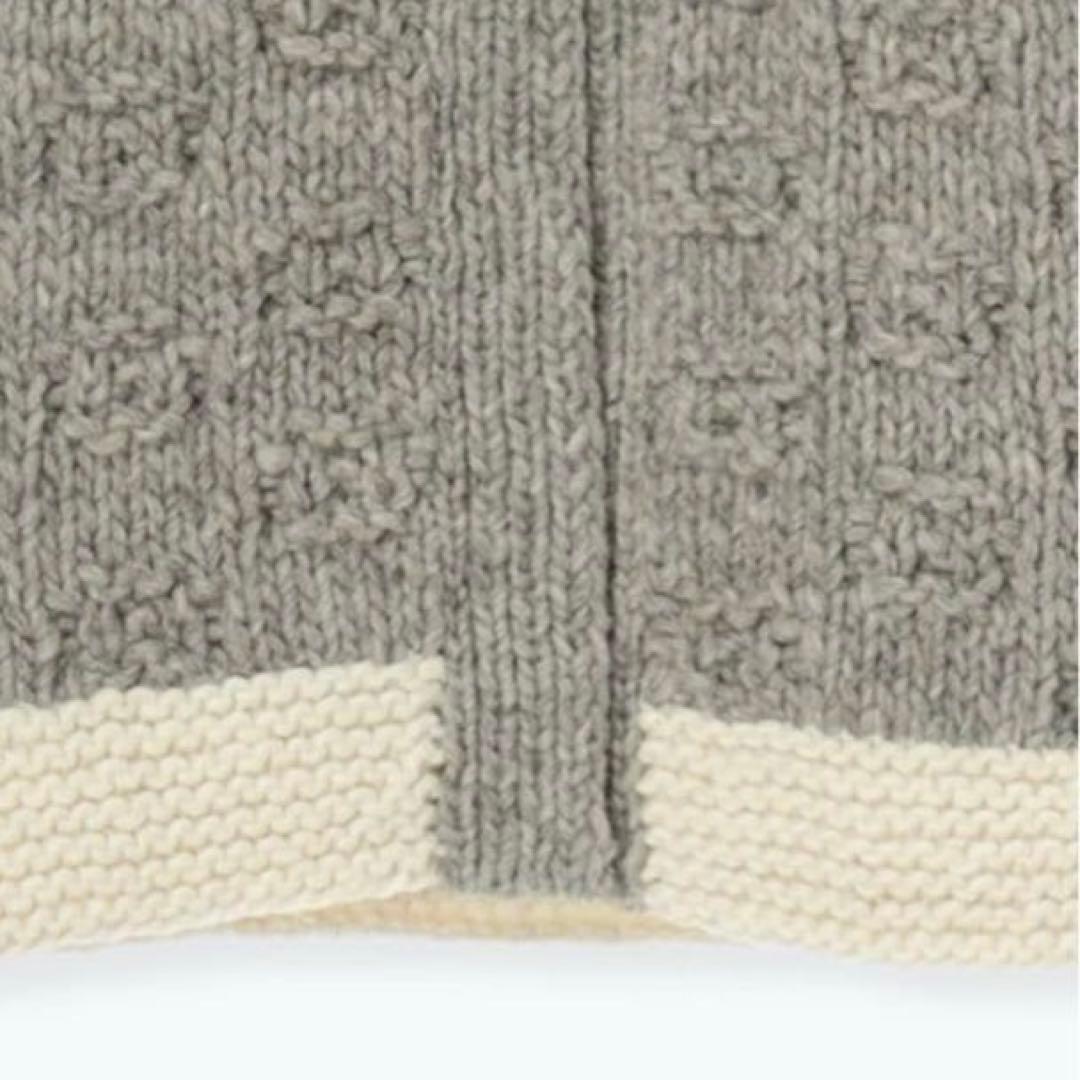 TSUHARU ツハルバイサマンサモスモス★ペルーニット＊手編み前後着ベスト