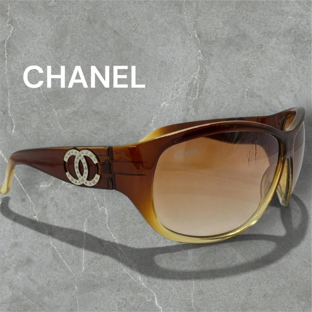 CHANEL シャネル サングラス アイウェア ココマーク ブラウン　グラデ