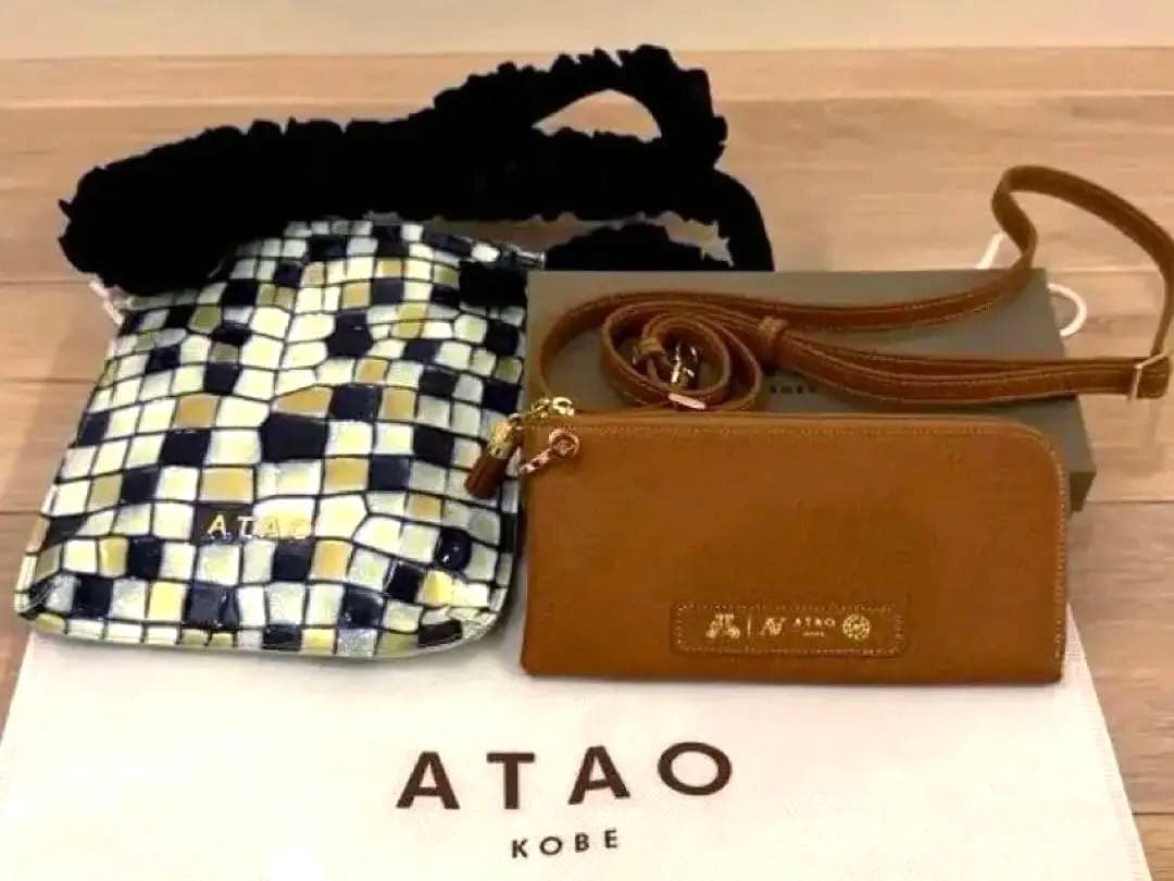 ATAO 2026福袋 長財布Batty &ポシェット