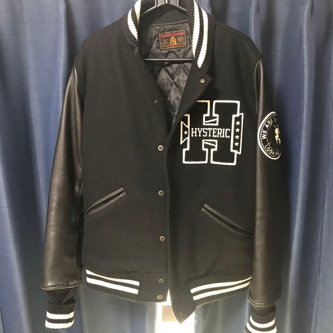 hystericglamour ヒステリックグラマー 袖レザー スタジャン