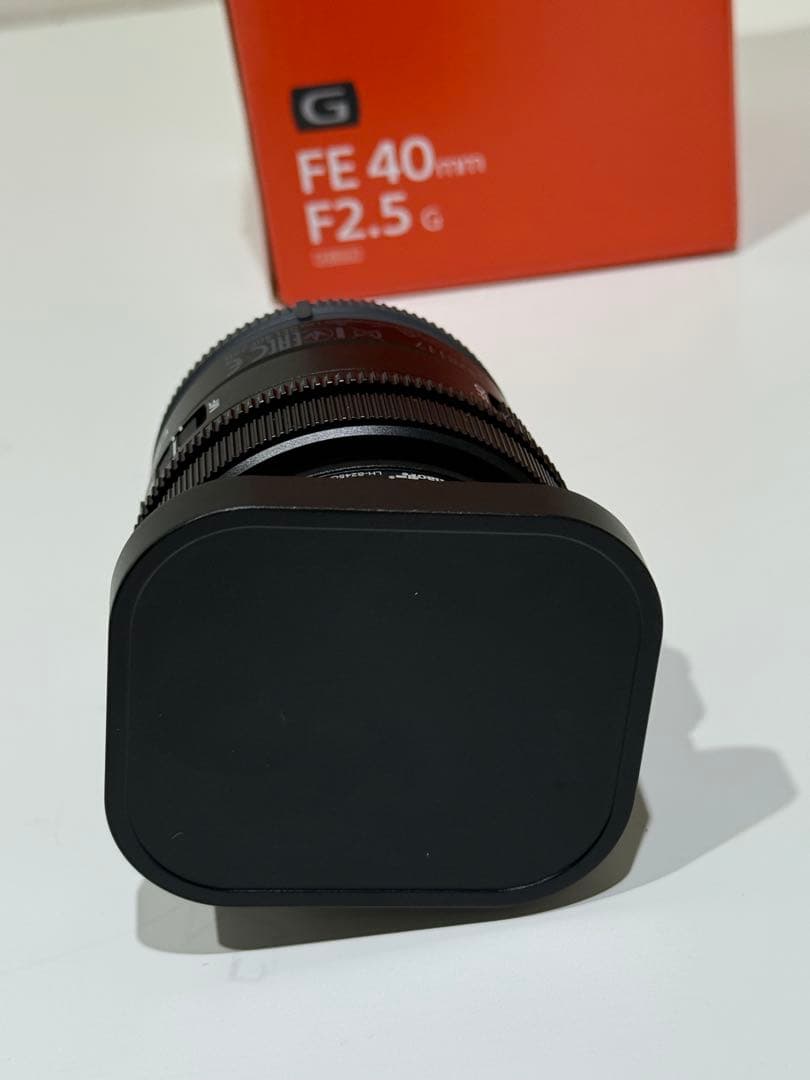 【極美品】SONY SEL40F25G 単焦点40mm