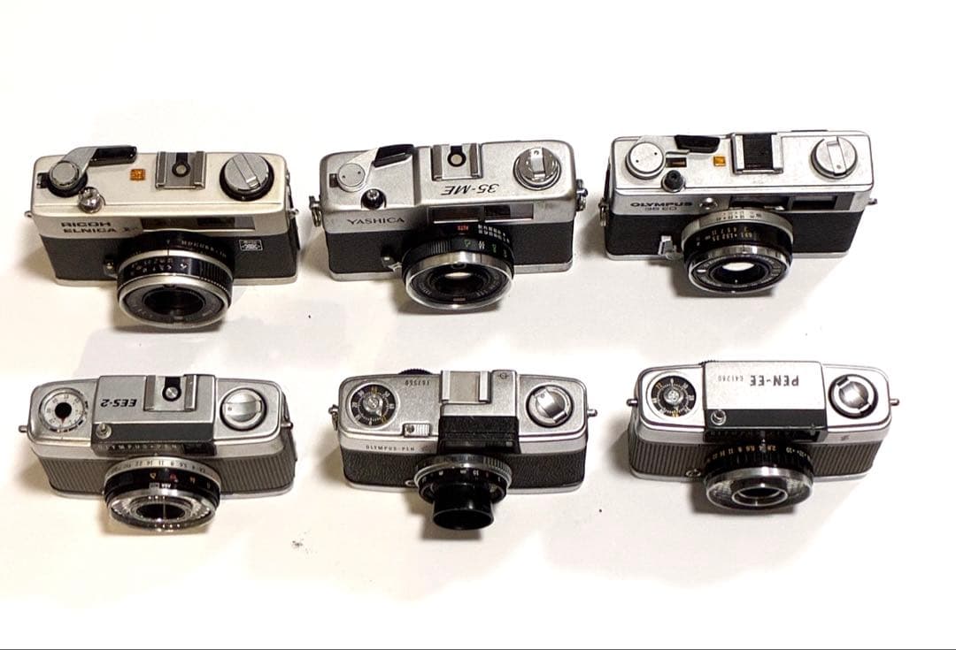 【OLYMPUS／YASHICA／RICOH】 フィルムカメラ 6台まとめセット