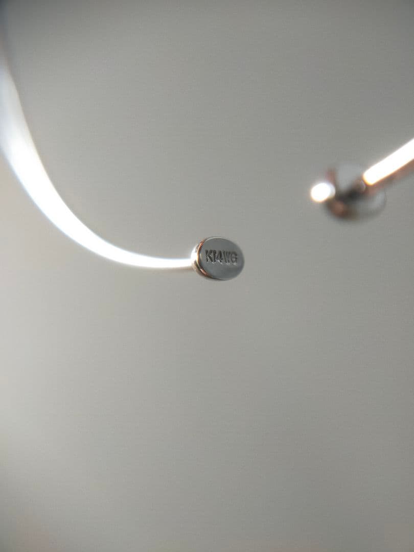 K14WG 14金 ホワイトゴールド 1ct ダイヤモンドバングル ブレスレット