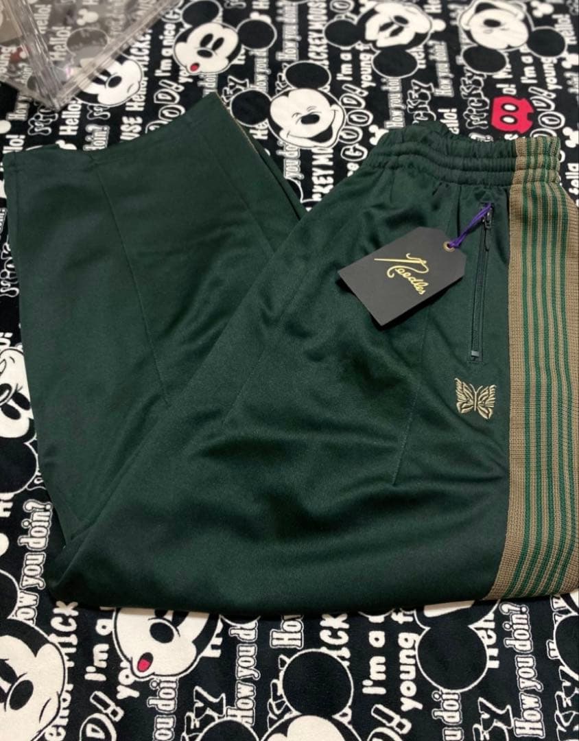 needles トラックパンツ　ヒザデルM