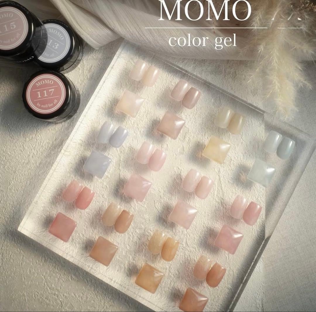 MOMO Nail カラージェル12色セット