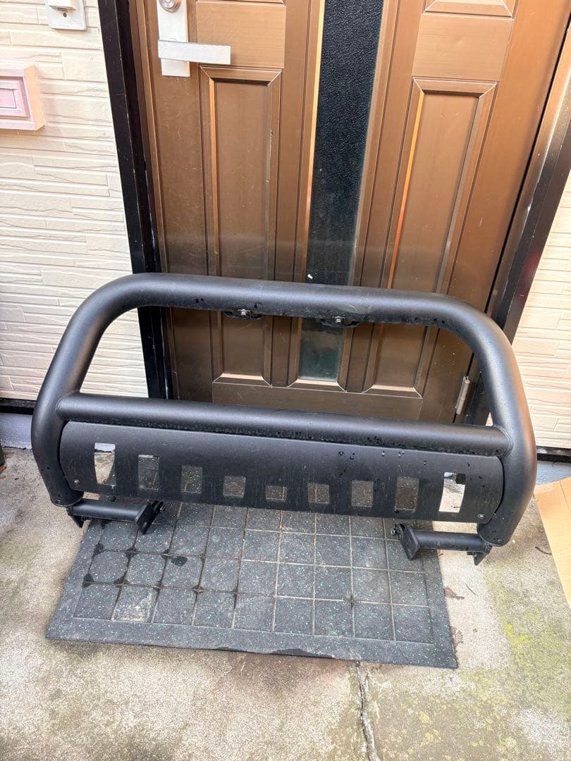 デリカD5前期バンパーガード