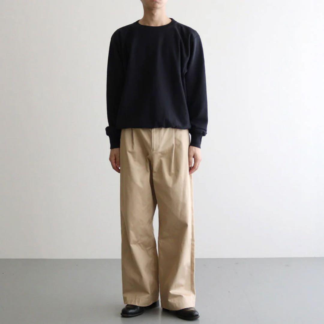 パンツ Graphpaper Chino Wide Straight Trousers