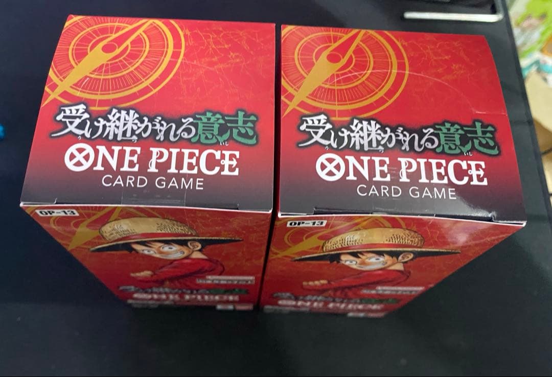 ワンピースカード　受け継がれる意志 2BOX テープ付き