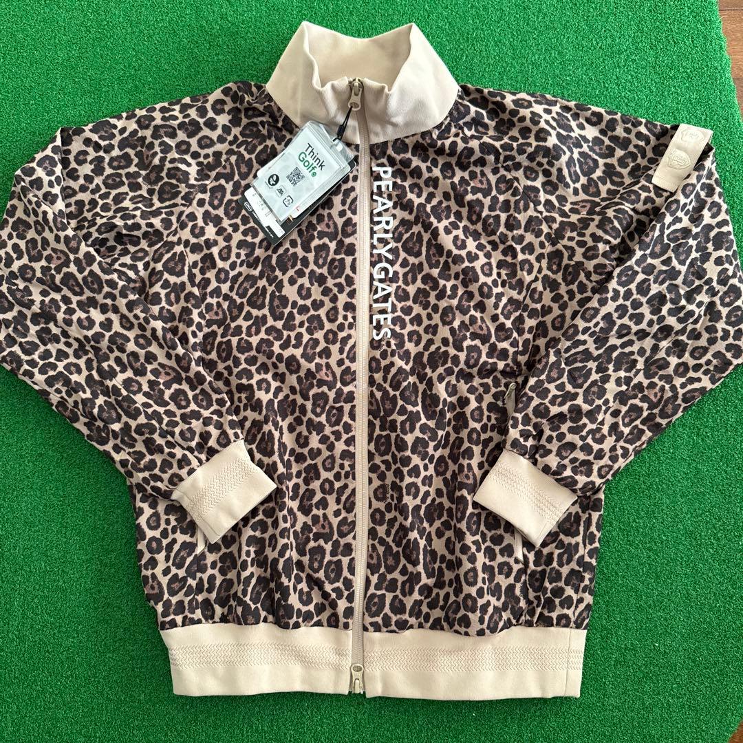 【新品】PEARLY GATES ヒョウ柄ジャケット