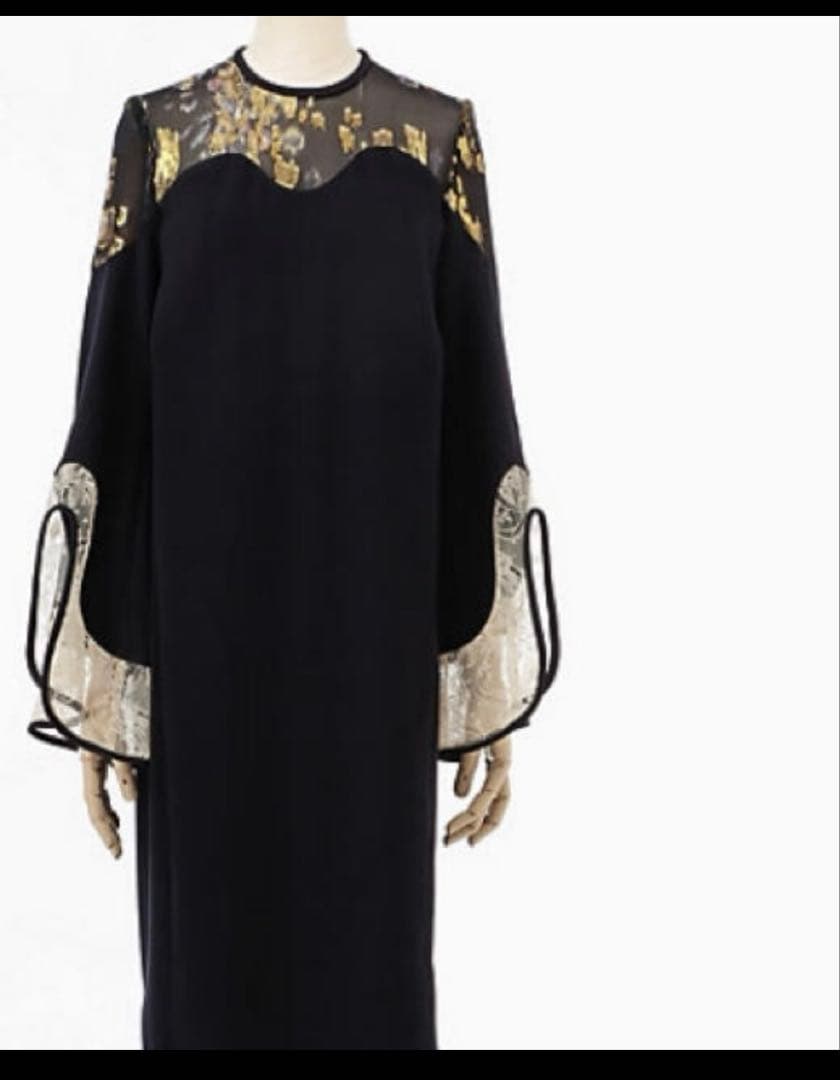 mame シルクワンピース