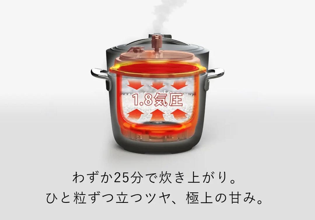 Re・De Pot リデポット 新モデル 炊飯器 電気圧力鍋 低温調理