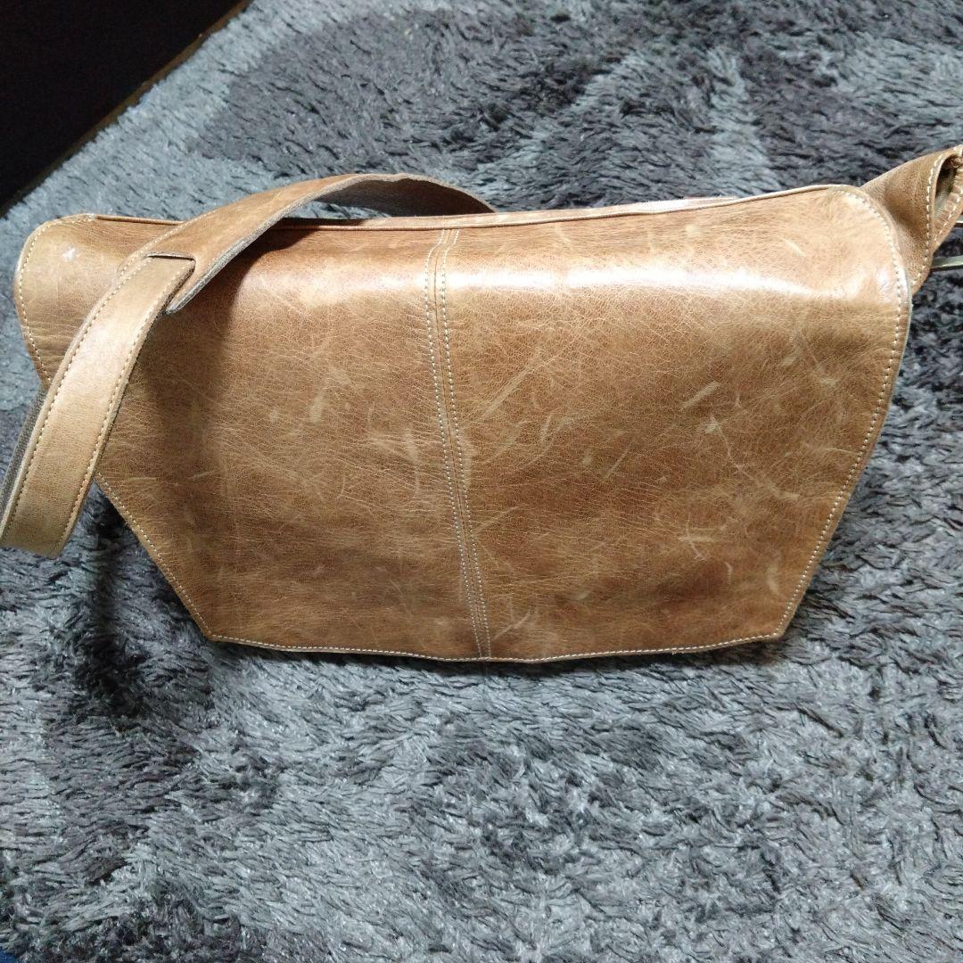 1/6 15:00迄　ACRU アクリュ サビカ　レザーカメラバッグ 卉奏