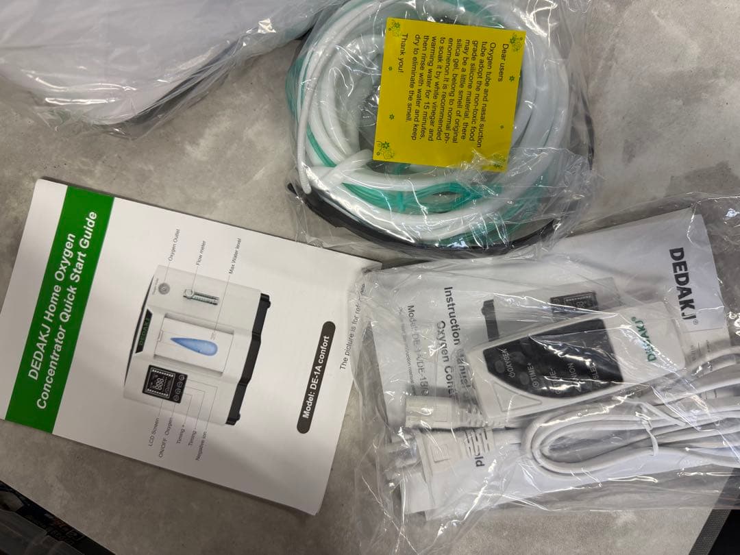 未使用】DEDAKJ デカキ 酸素濃縮器 ドイツ 家庭用酸素発生装置