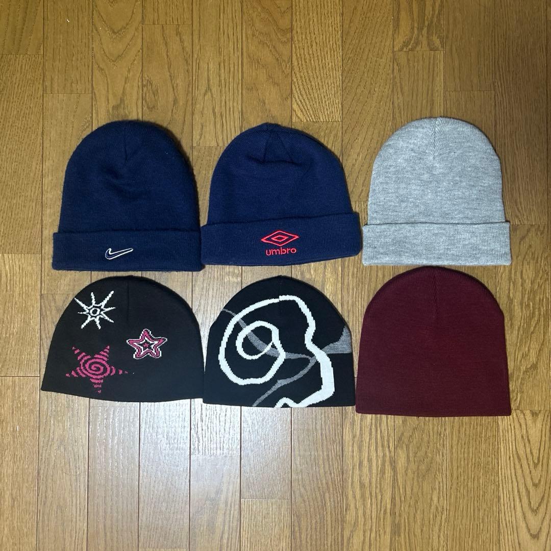 に*ん様 ビーニー まとめ売り nike ozon umbro