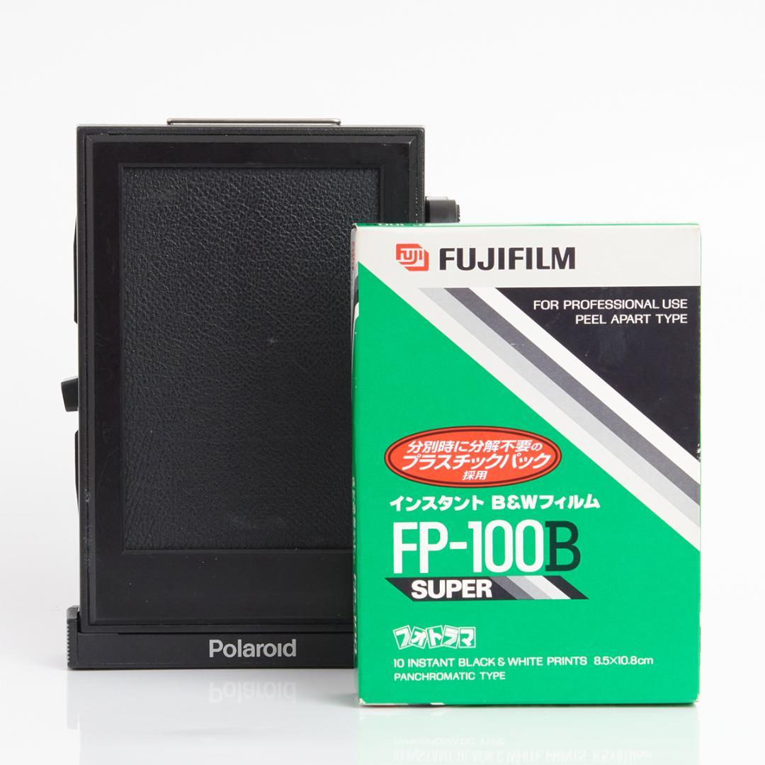 FUJIFILM FP-100B + マミヤRZ用ポラロイドホルダーセット