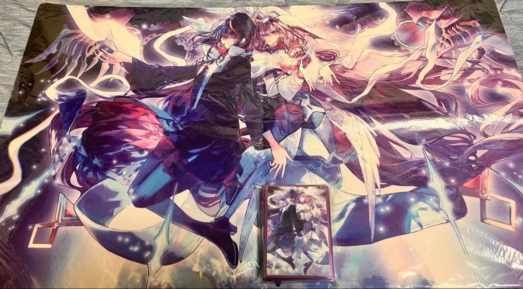 明導ヒカリ&時の運命者リィエルアモルタ スリーブ＆プレイマット ヴァンガード