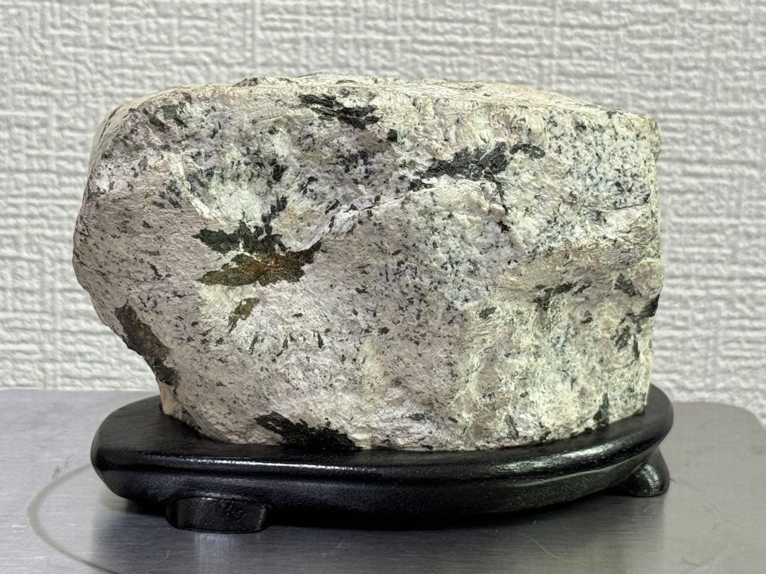 ナポレオン石 鑑賞石 天然石 水石 鉱物 置き時計