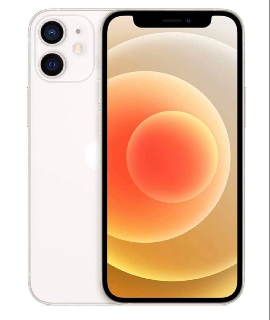 【新品同様★電池新品】iPhone12 mini 256GB 白 SIMフリー