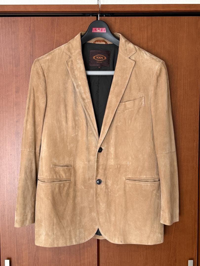 TOD'S テーラードジャケット ベージュ 52