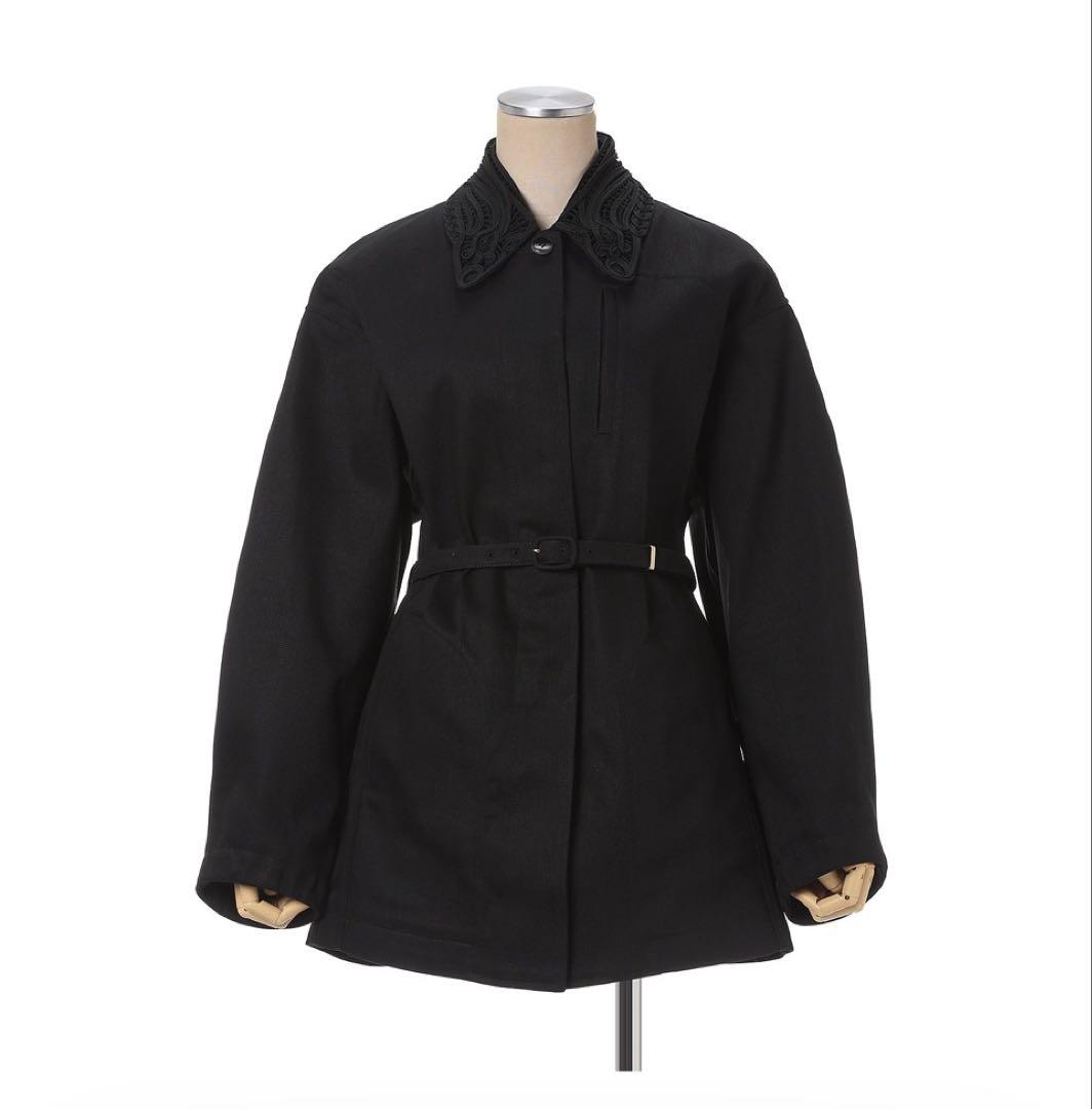 h*e様 Mame Cord Embroidery Detail Denim J