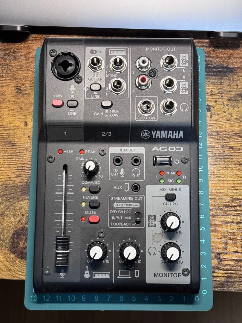 DTM・DAW yamaha ag03mk2