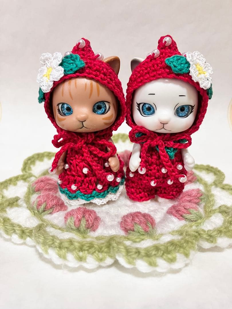 カプセルドール 猫 アウトフィット